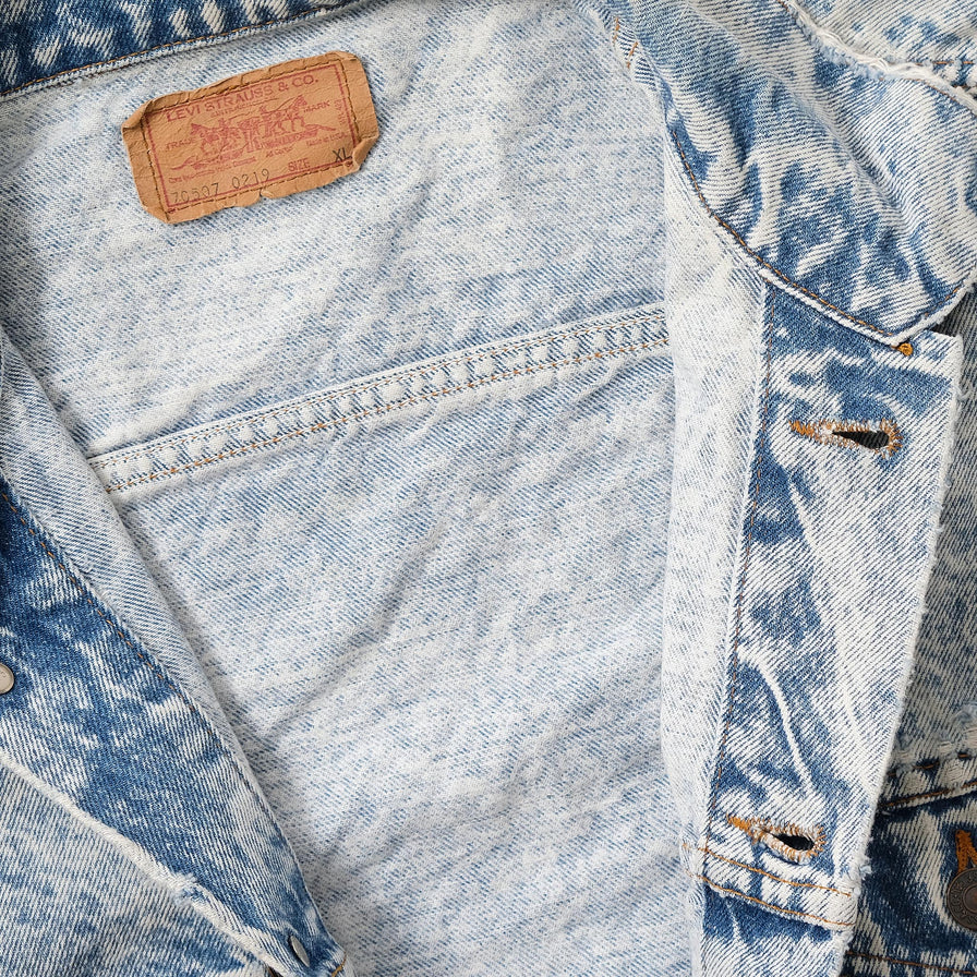 Vintage Levis Denim Jacket Medium 