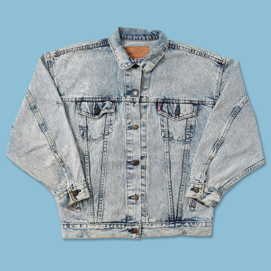 Vintage Women's Levis Denim Jacket Medium 