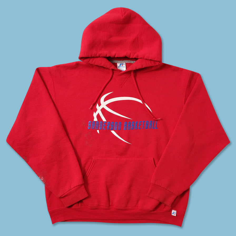 Vintage Russell Athletic Baketball Hoody Large 