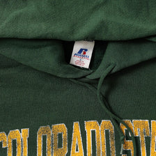 Vintage Russell Athletic Colorado State Hoody Large 