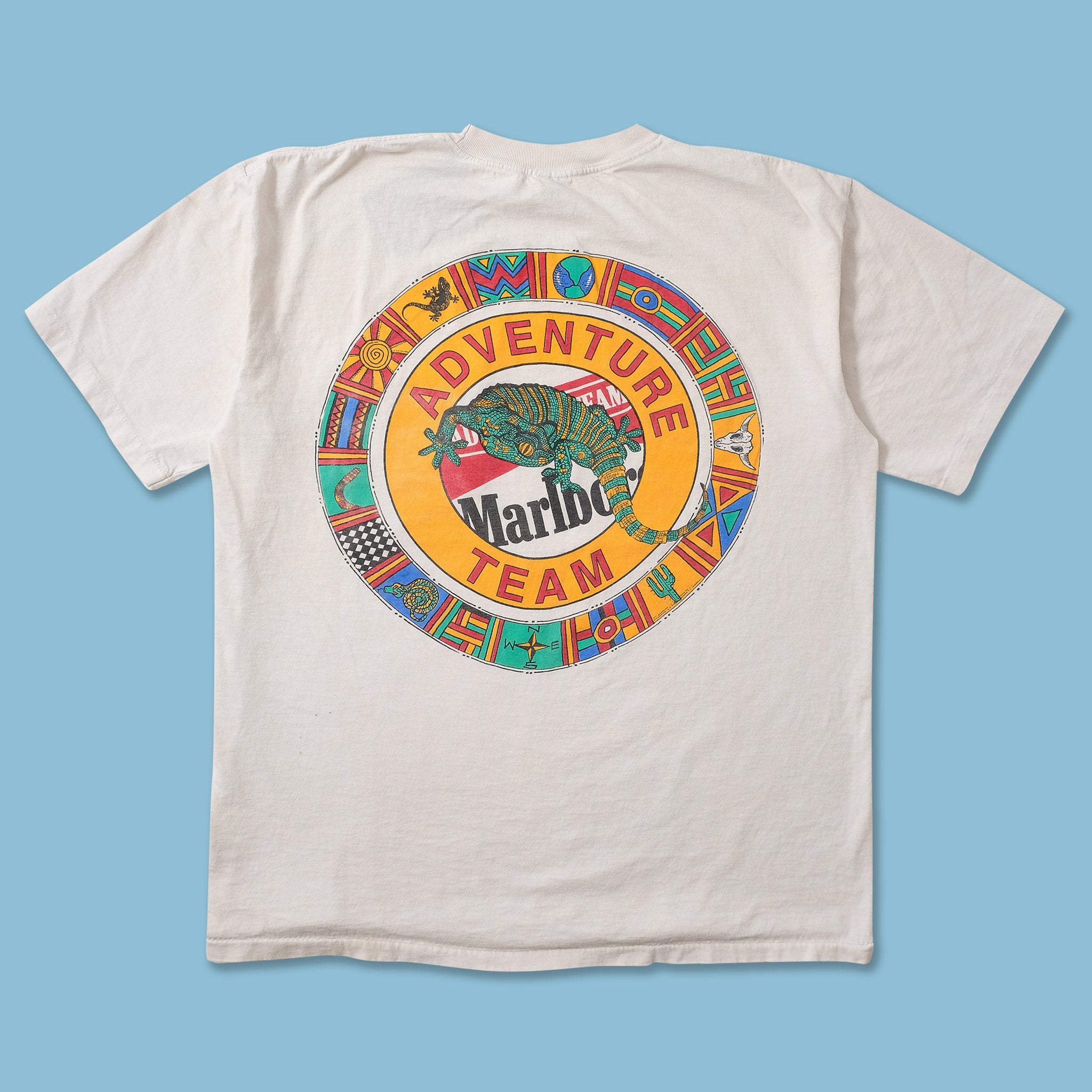 Vintage Marlboro Adventure Team T-Shirt Large | Double