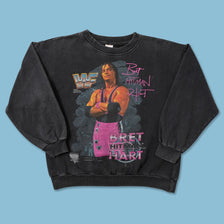 Vintage Women's Bret Hitman Hart Sweater Medium 