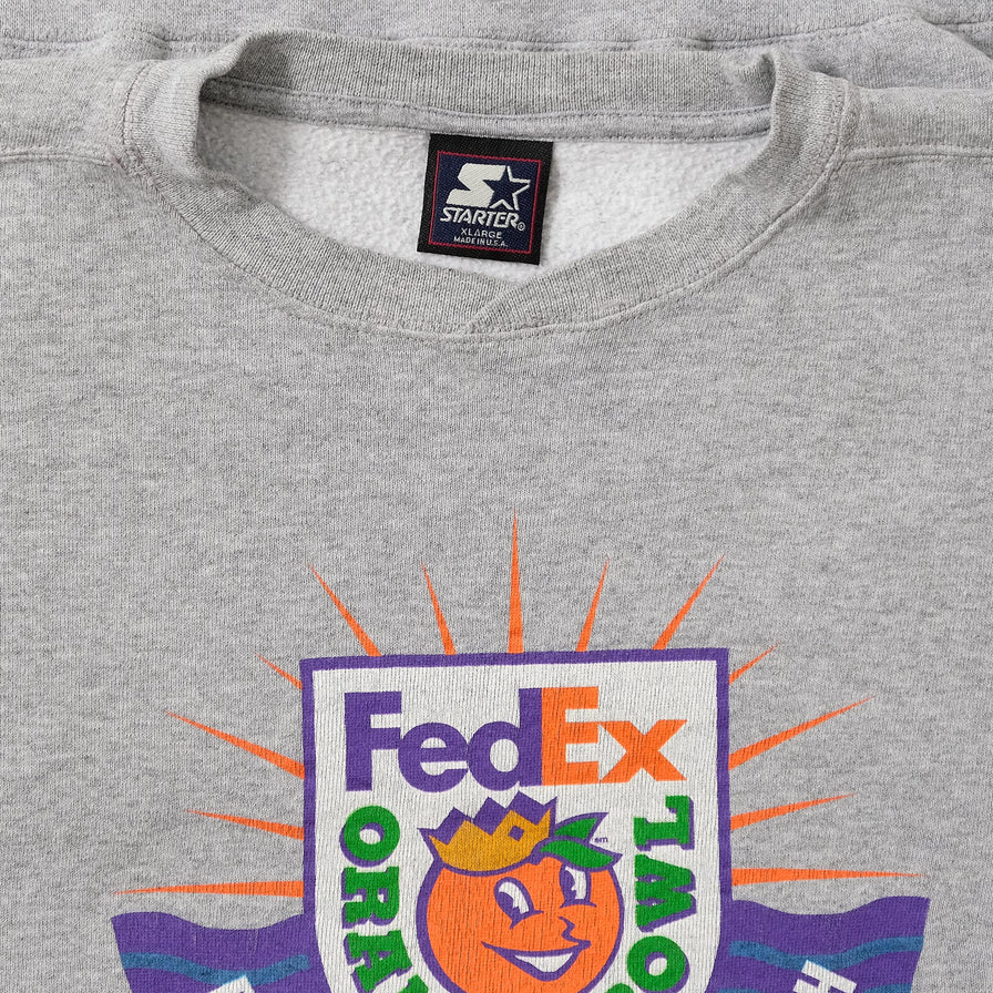 1998 Starter Orange Bowl Miami Sweater XLarge 