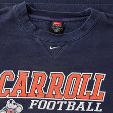Vintage Nike Carroll Football Sweater XXLarge 