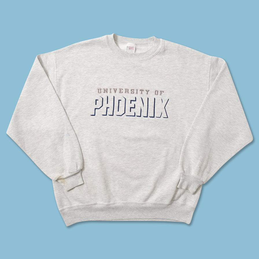 Vintage University of Phoenix Sweater Large 