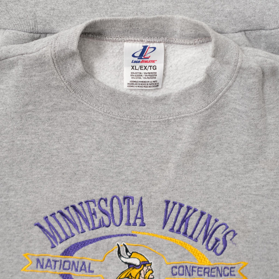 Vintage Minnesota Vikings Sweater XLarge 