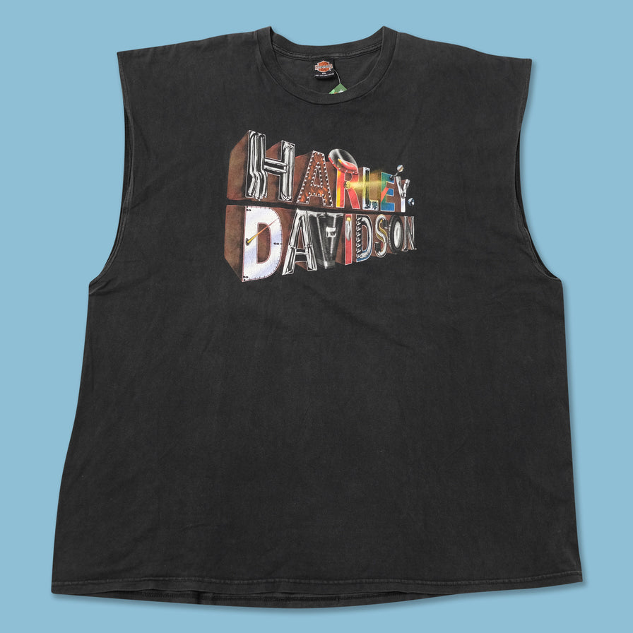 Vintage Harley Davidson Tank Top 4XLarge 