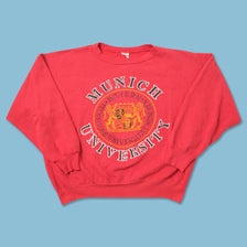 Vintage Munich University Women's Sweater Small 