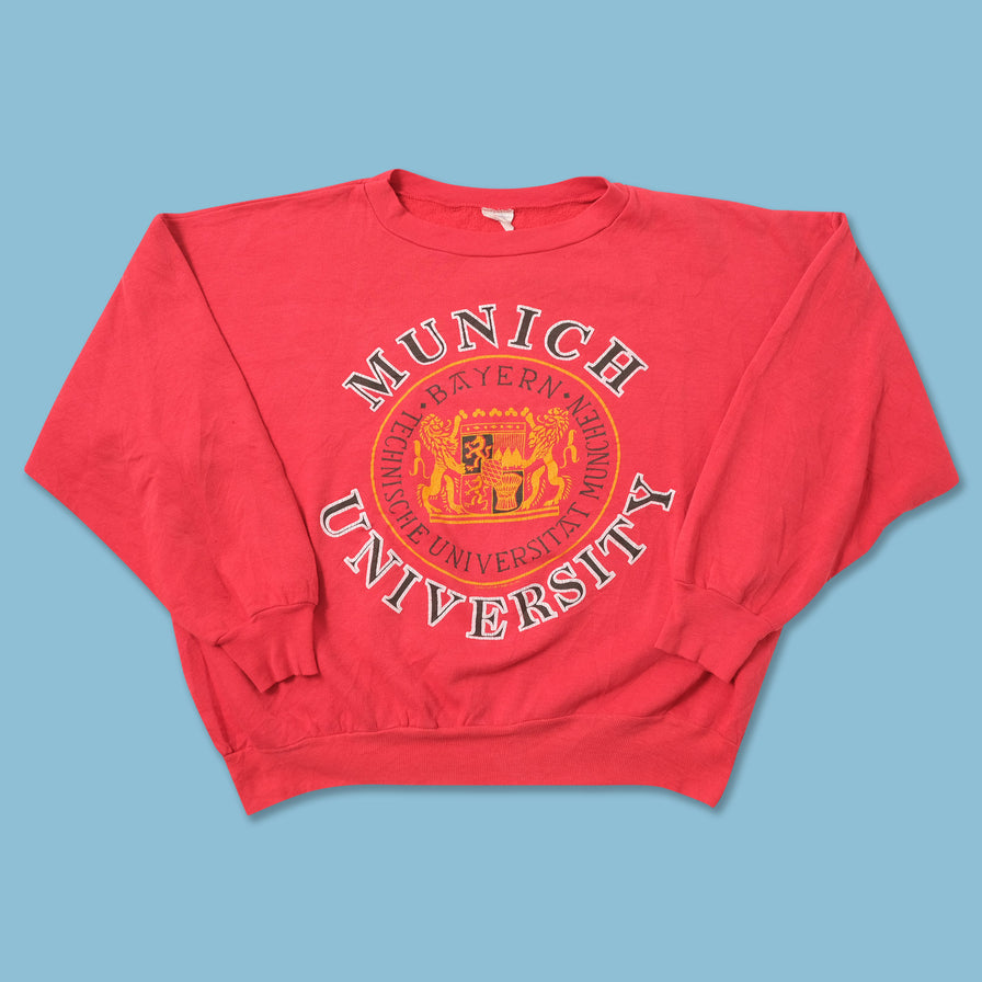 Vintage Munich University Women's Sweater Small 