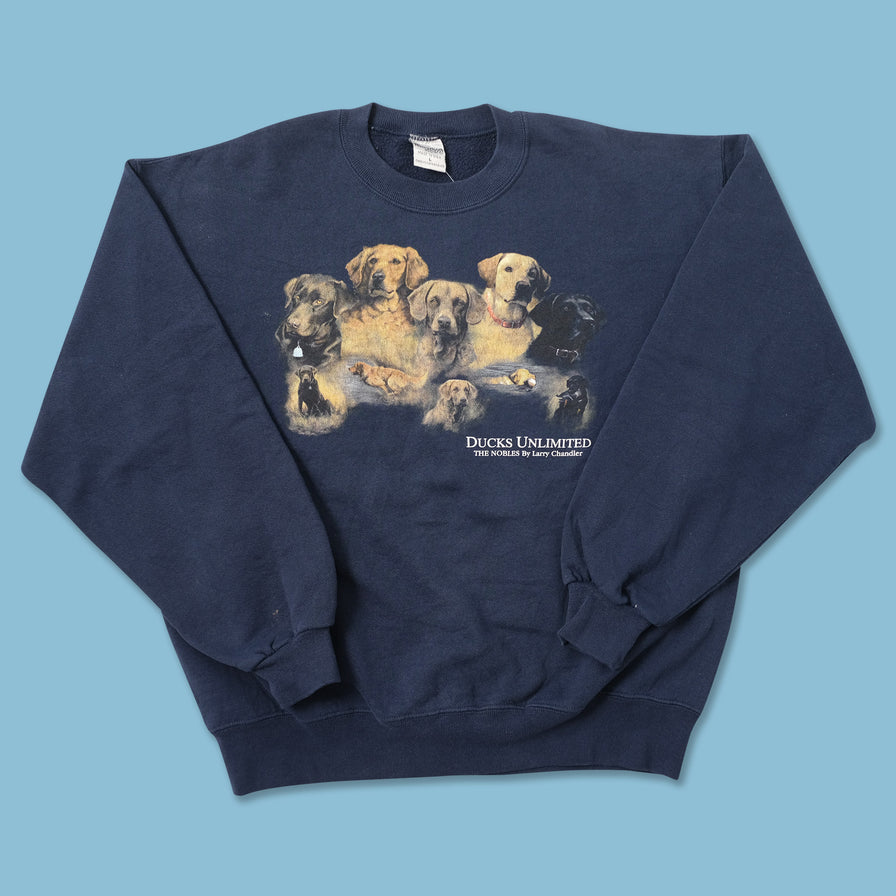 Vintage Dog Sweater Medium 