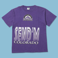 Vintage 1996 Colorado Rockies T-Shirt Large 