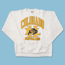 Vintage Colorado Buffaloes Sweater Medium 