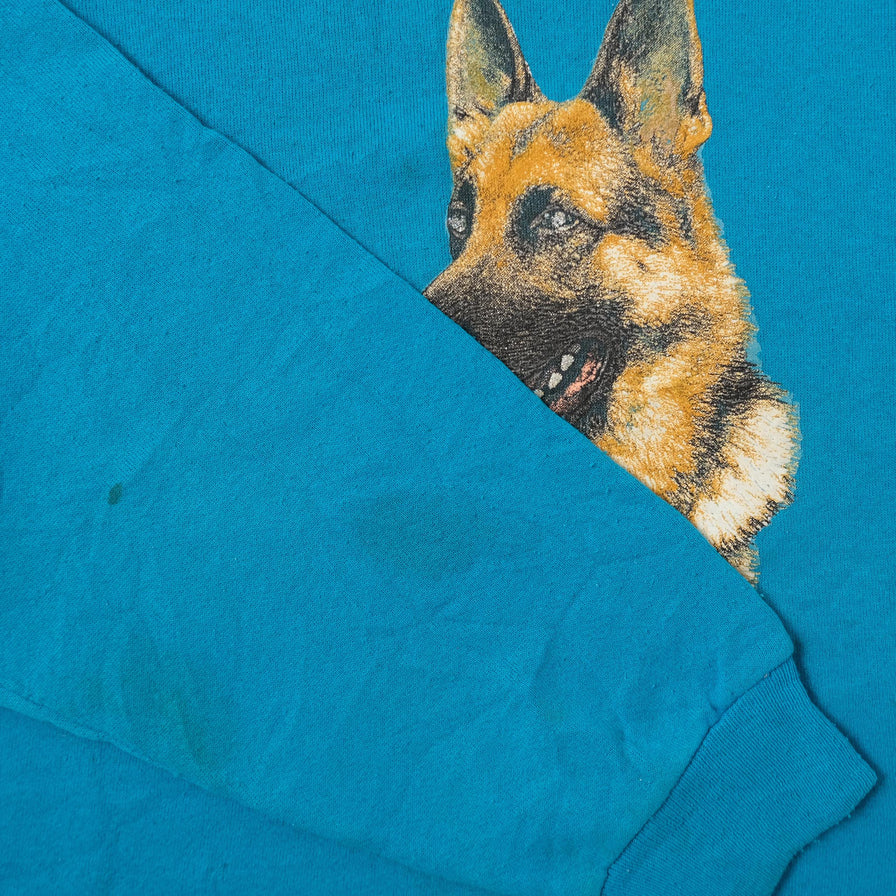 Vintage Dog Sweater Small 