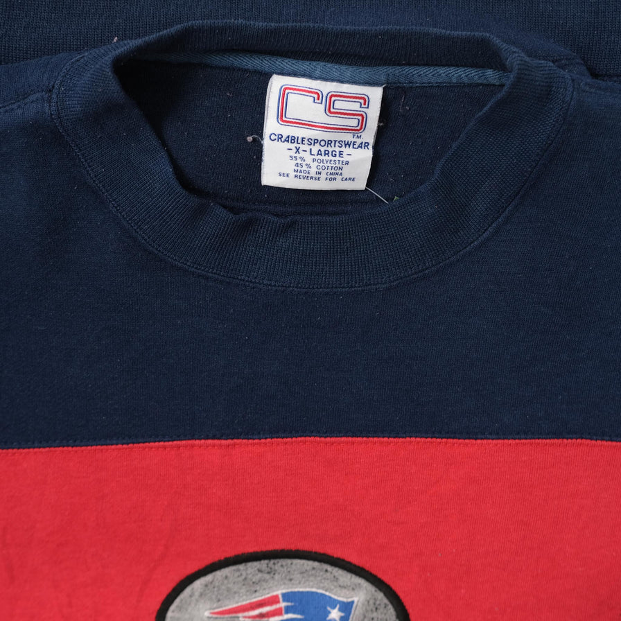 Vintage New England Patriots Sweater XLarge 