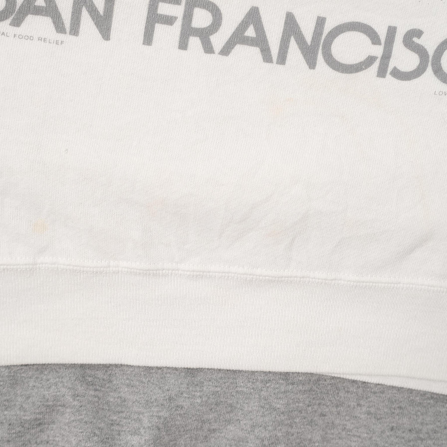 Vintage San Francisco Q-Zip Sweater Large 
