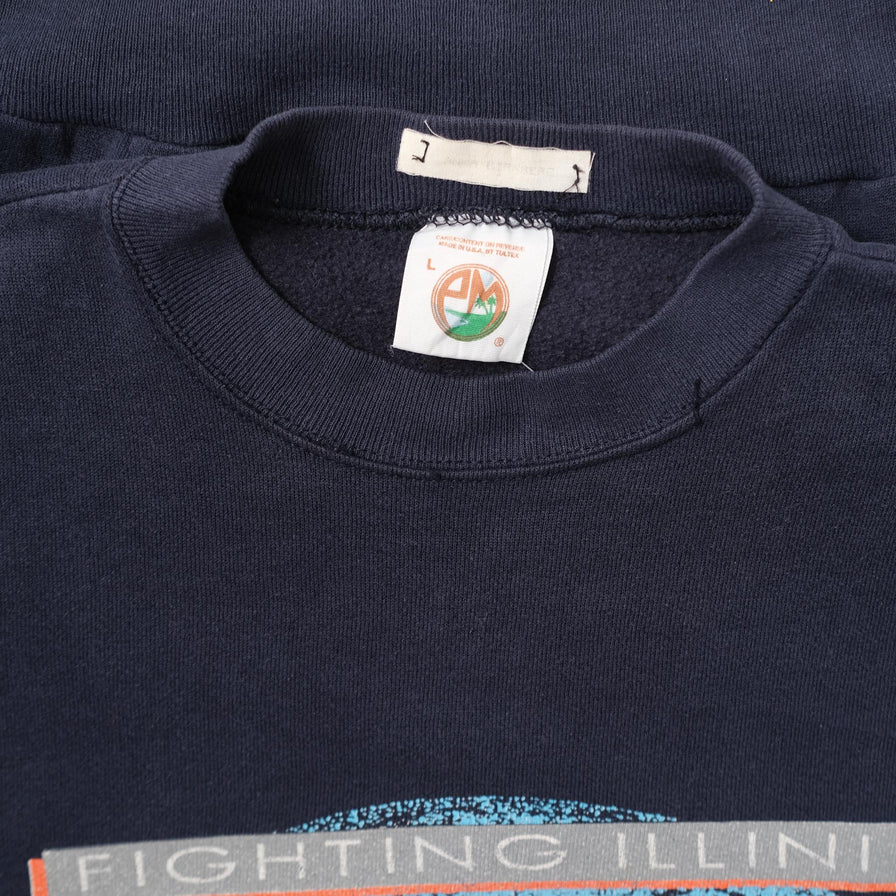 Vintage Illinois Sweater Medium 