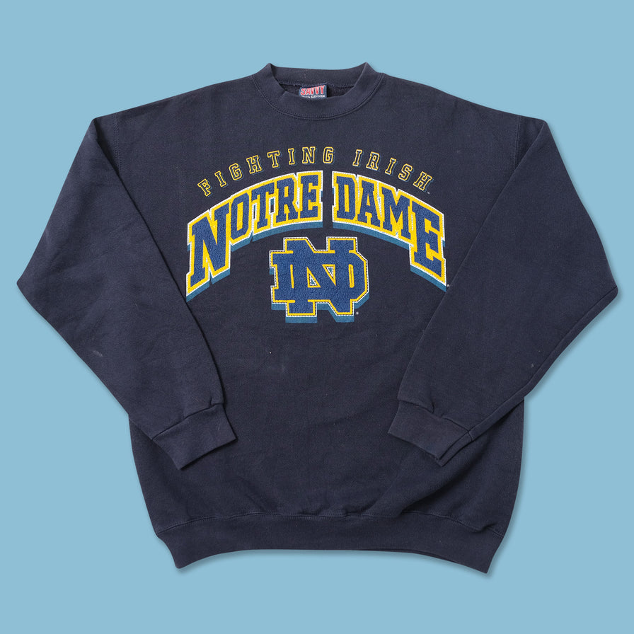 VIntage Notre Dame Sweater Medium 