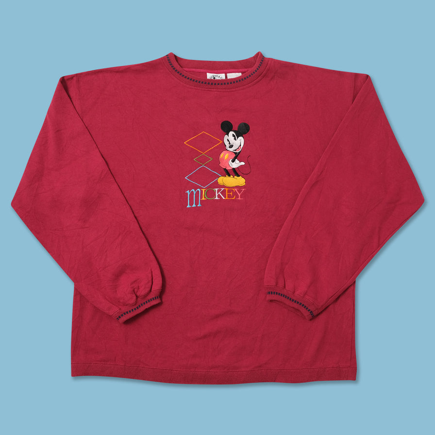 Vintage Mickey Mouse Sweater XLarge 