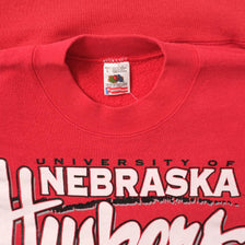 Vintage 1995 Nebraska Huskers Sweater Medium 