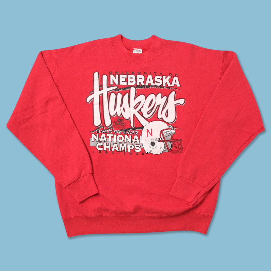 Vintage 1995 Nebraska Huskers Sweater Medium 