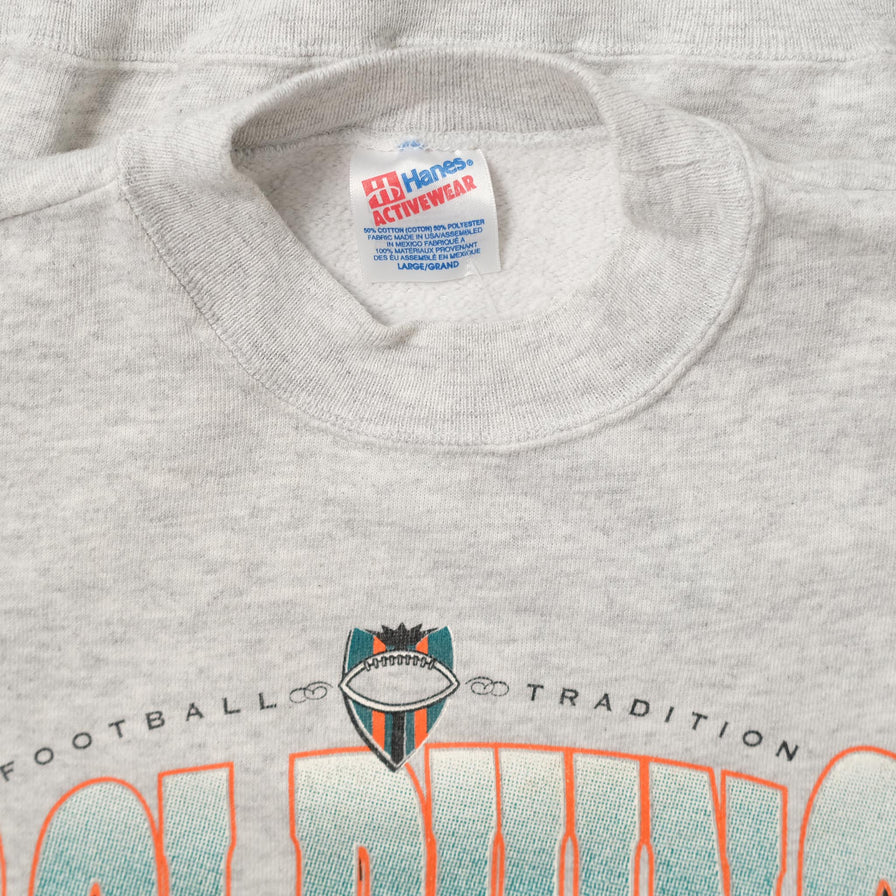 Vintage Miami Dolphins Sweater Medium 