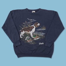 Vintage Hunting Sweater Medium 