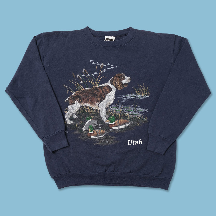 Vintage Hunting Sweater Medium 