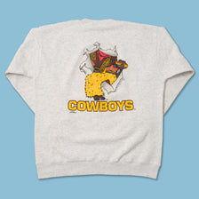 Vintage Wyoming Cowboys Sweater Large