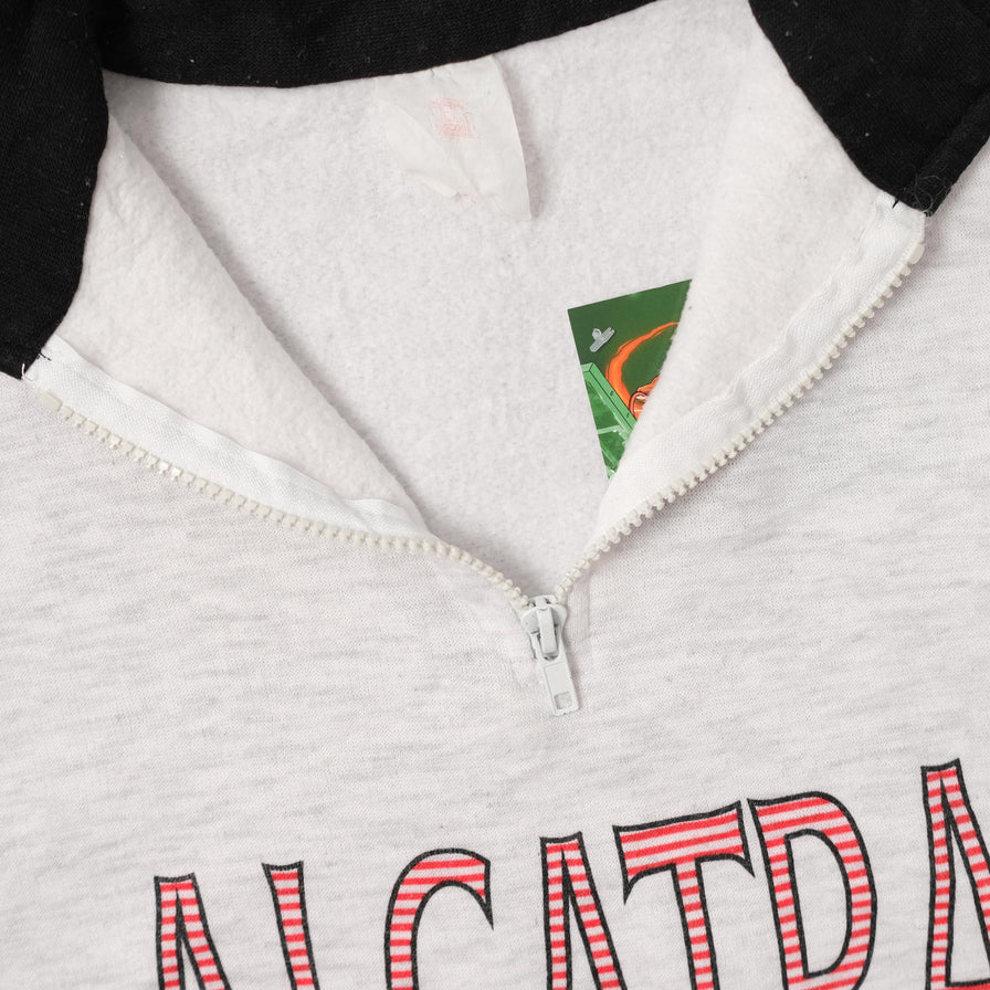 Vintage 1994 Alcatraz Q-Zip Sweater XLarge 