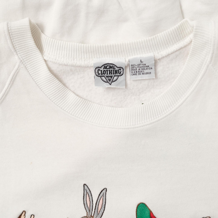 Vintage Looney Tunes Sweater Large 