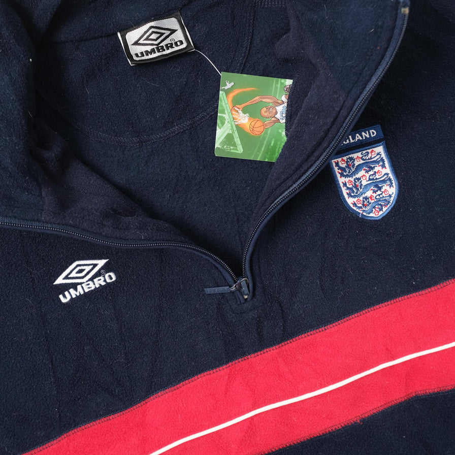 Vintage Umbro England Fleece XLarge 
