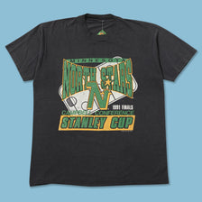 Vintage 1991 Minnesota North Stars T-Shirt Large 