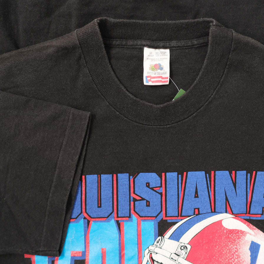 Vintage Lousiana Tech Bulldogs T-Shirt Medium 