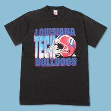 Vintage Lousiana Tech Bulldogs T-Shirt Medium 