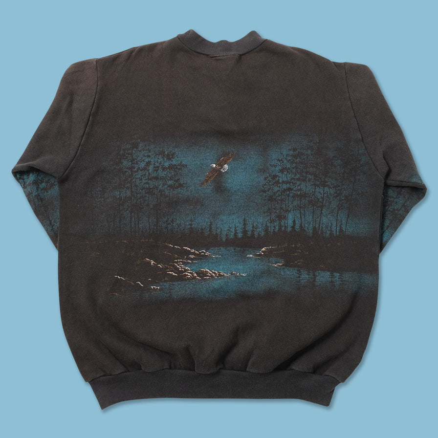 Vintage Alaska Sweater XLarge 