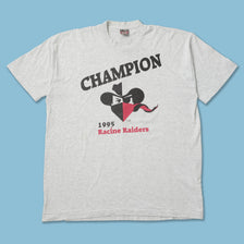 Vintage 1995 Racine Raiders T-Shirt XLarge 