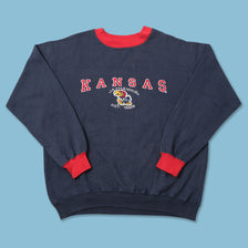Vintage Kansas Jayhawks Sweater Medium 