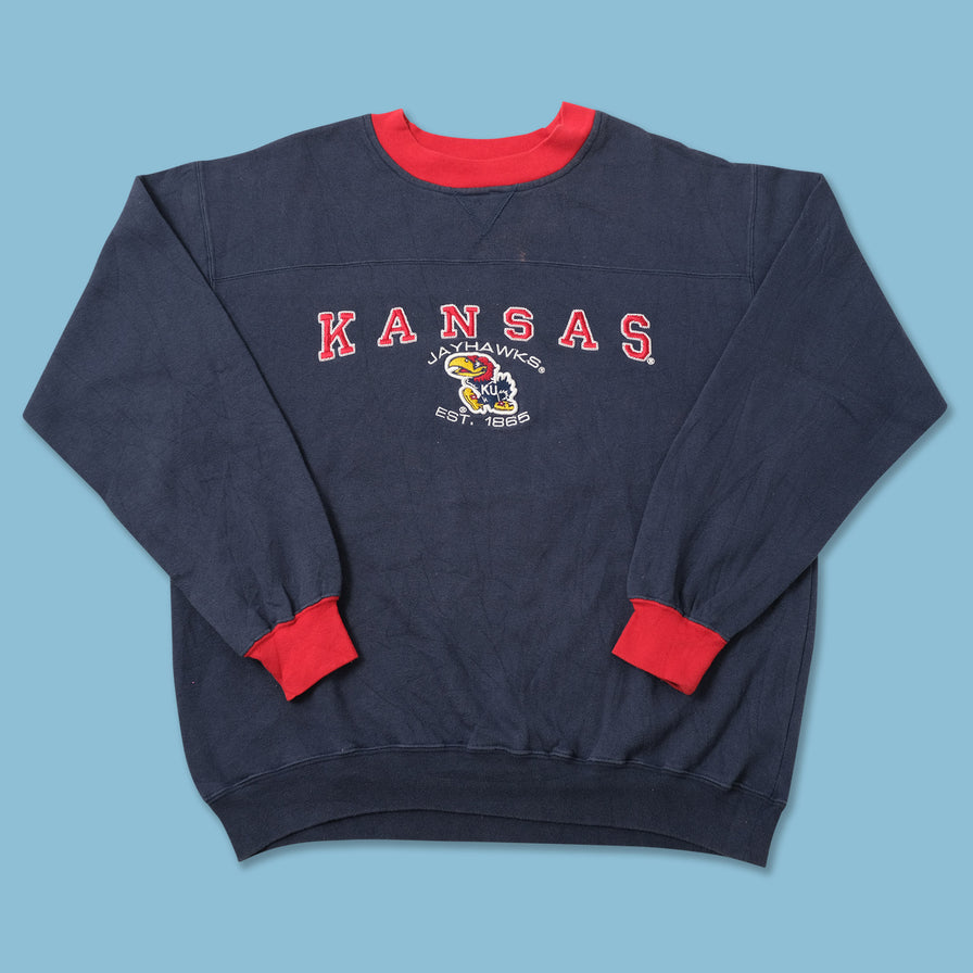 Vintage Kansas Jayhawks Sweater Medium 