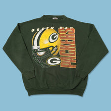 Vintage Green Bay Packers Sweater Large 