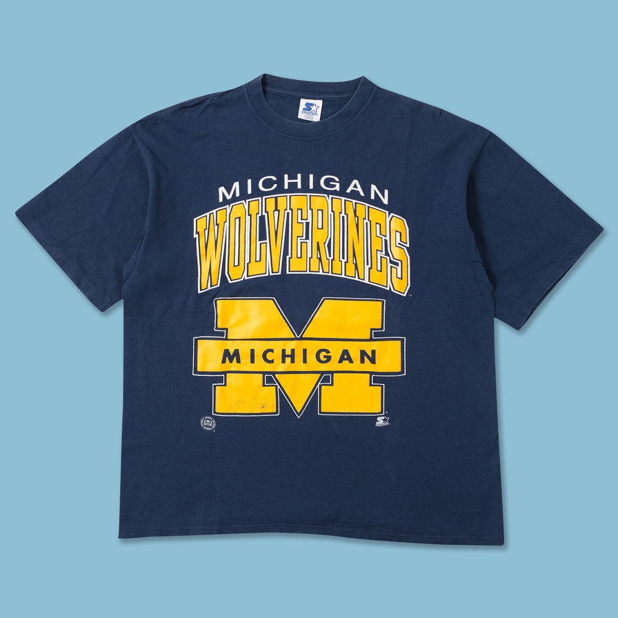 Vintage Starter Michigan Wolverines T-Shirt Medium 