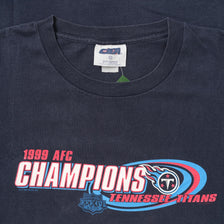 Vintage 1999 Tennessee Titans T-Shirt Large 