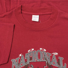Vintage 1992 Alabama Crimson Tide T-Shirt Small 