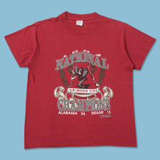 Vintage 1992 Alabama Crimson Tide T-Shirt Small 