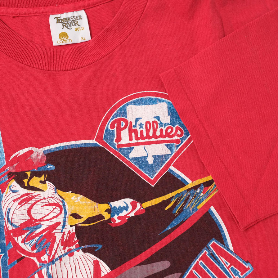 Vintage 1993 Philadelphia Phillies T-Shirt XLarge 
