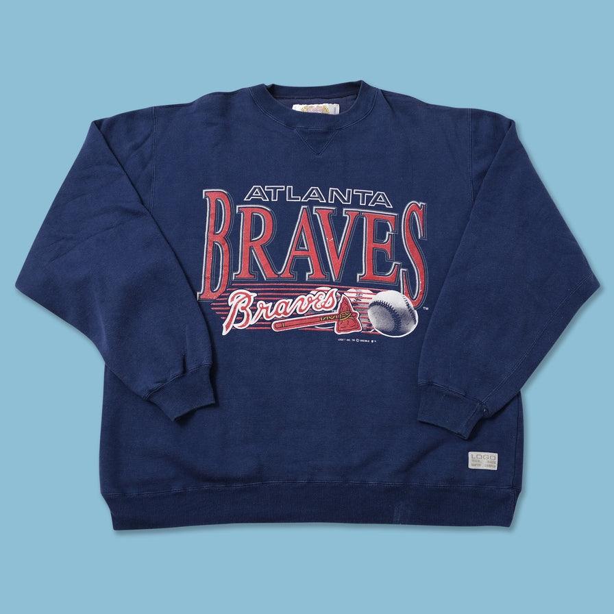 Vintage 1992 Atlanta Braves Sweater XLarge 