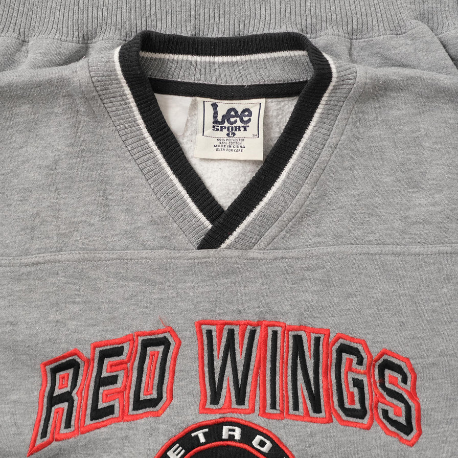 Vintage Detroit Red Wings Sweater Large 