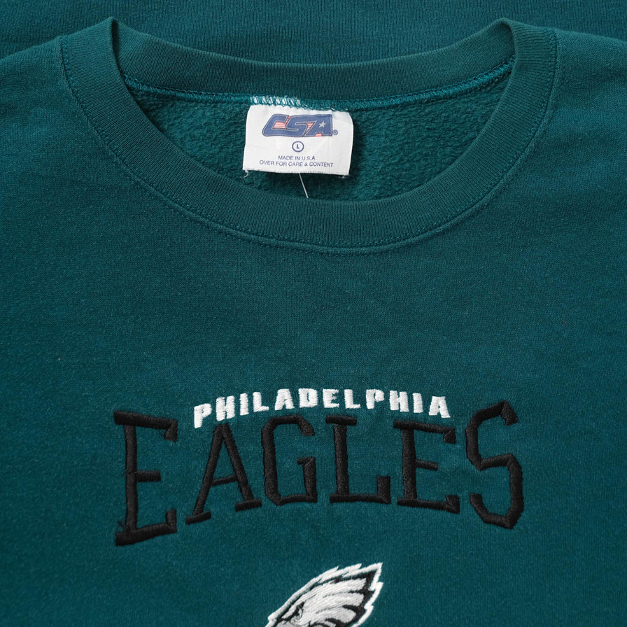 Vintage Philadelphia Eagles Sweater Large 