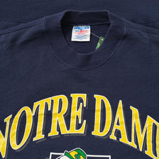 Vintage Notre Dame Sweater Medium 