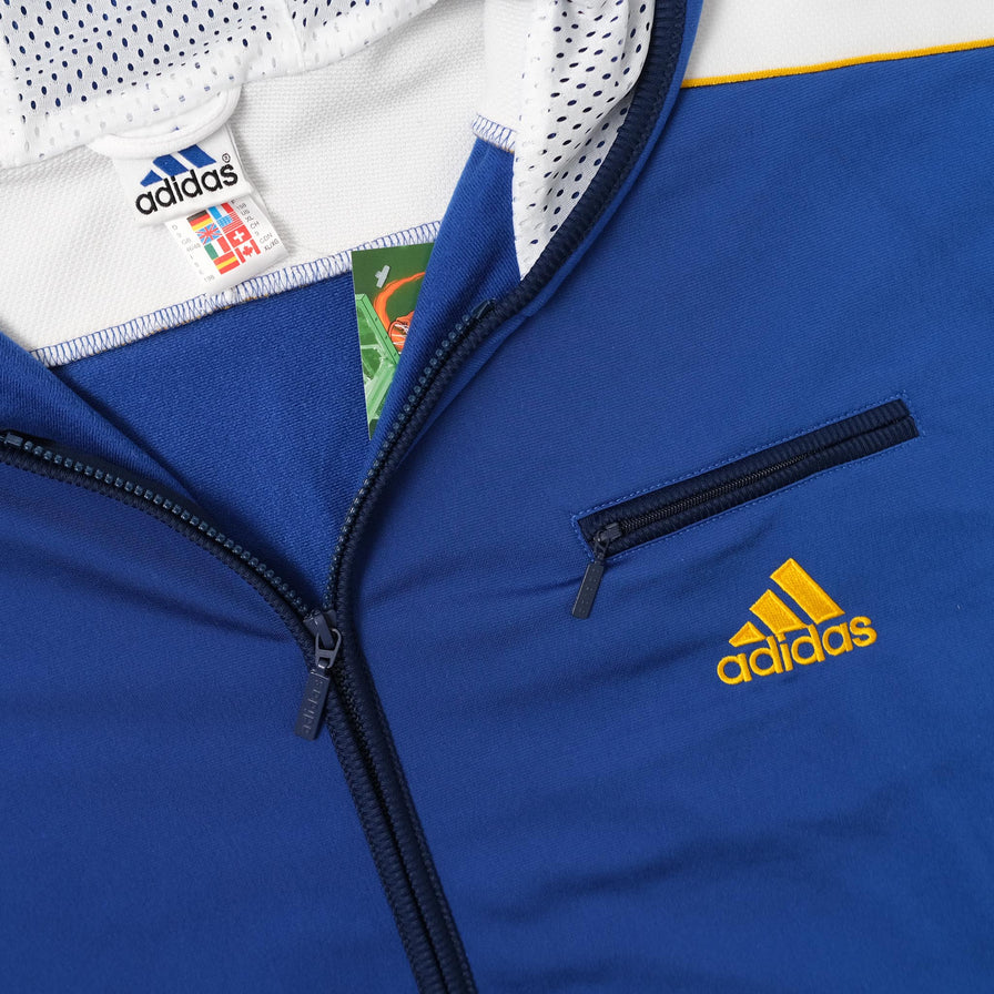 Vintage adidas Hooded Track Jacket XLarge 