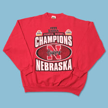 Vintage 1999 Nebraska Huskers Sweater XLarge 